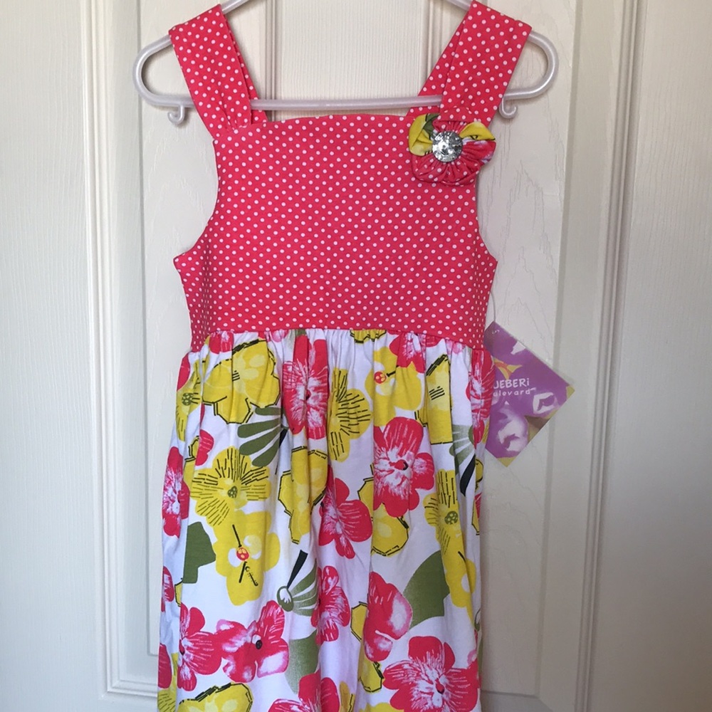 Blueberi Boulevard Summer Dress Girls Size 5